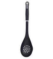BERGNER Master Pro Nylon Slotted Spoon (Black), Standard