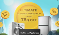 Flipkart Grand Home Appliances Sale (22-25 May) Upto 75% off + 10% saving on Citi /Kotak Cards