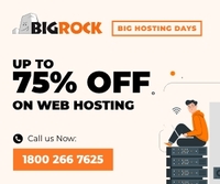 BigRock Big Hosting Days - Up to 75% Off on Web Hosting Plans