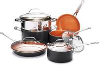 GOTHAM STEEL Induction Bottom Non-Stick Coated Cookware Set  (Aluminium, 10 - Piece)