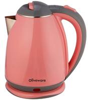 SOPL-OLIVEWARE Elegant Electric Kettle By Oliveware|1 8 Litre|360 Degree Rotation|Heat Protection Handle|Automatic Power off, 1800 Ml