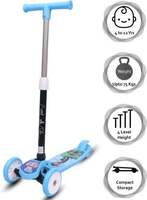 Little Olive Tikes Scooter For Kids 3 Years Above 4 Level Height PU Wheels with Brake