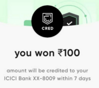 Cred - Upto Rs.10 cashback Multiple times on transfer money | User specific