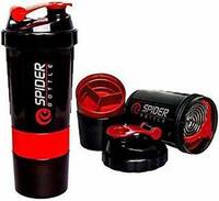 DCRYSTAL Spider Protein Shaker Sipper Bottle Gym Bottle - 600 ml