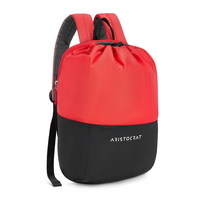 Aristocrat Draw Pack Backpack - Red: 15 Litres

