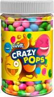LuvIt Crazy Pops | Button Shaped Treats | Loved by Kids | Colored Chocolaty Pop | Crackles on Flipkart