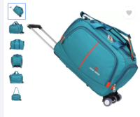 urban carrier  Small Cabin & Check-in Set (13 inch) - Medium Cabin Check-In Luggage Trolley Bags Unisex - Blue