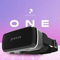 Procus ONE Virtual Reality Headset 40MM Lenses -For IOS and Android – (Black)