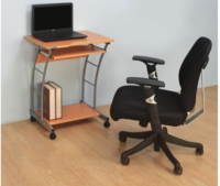 Nilkamal Leo Beige Engineered Wood Computer Table Nilkamal