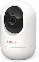 CP PLUS 3 MP Full HD Wi-Fi PT Security Video Camera | 360°View with Motion Detection | Night Vision | Two Way Talk | Supports Alexa & OK Google | 15 Mtr, White - CP-E34A