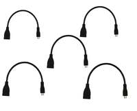 C&E 5 Pack-Micro USB OTG to USB 2.0 Adpater OTG Cable-Straight  [50% Coupon]