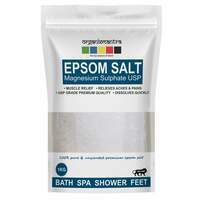 Amazon Sample @ 1 Organix Mantra Epsom Bath Salt Crystal and Bath | For Muscle Relief, Relieves Aches & Pain - 1KG