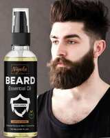 NIYAKA Beard Growth Oil Heritage blend - Beard Growth Oil for Patchy Beard growth, Nourishment & Moisturization, No Harmful Chemicals  Hair Oil