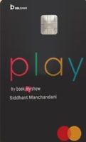 RBL Play Credit Card Free Renewal for BookMy show superstar member