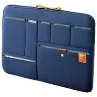LIHITLAB ALTNA Carrying Plate & Sleeve Bag in Bag (Navy, A-7748-11), (Model: A-7742, A-7748)