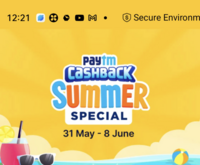 Paytm Cashback Summer Special Offer : Assured 500 cashback for offer completion (31May-8june)
