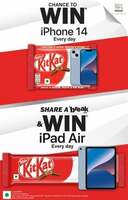 KITKAT Offer l Get Chance To Win iPhone 14 and Ipad Air [ 15 June - 14 July 2023 ]