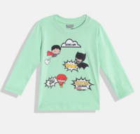 Eteenz Infant Boys Premium Justice League Printed T-shirt