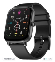 Lowest | NOISE Black ColorFit Icon Buzz Bluetooth Calling Smart Watch with Voice Assistance