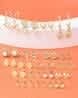 ZAVERI PEARLS Set of 20 Classy Contemporary Studs & Drops Earrings - ZPFK14568