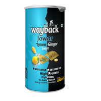 Wayback Jowar Baked Chips - Lemon Ginger: 65 gms
can be location specific 