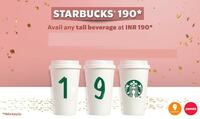 Starbucks : Get All Your Favourite Drinks For Just INR 190 This Weekend!