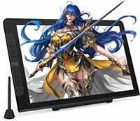 VEIKK Studio VK2200 Pro Graphic Drawing Pen Display Tablet with Screen | Full Laminated Screen & Tilt Function [40% Coupon]