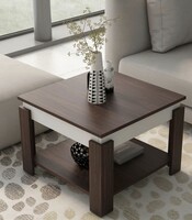 Alex Coffee Table in Choco Walnut Colour