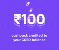 Cred  : Get Flat 100 Cashback pay Credit card Bill Using Bajaj App and pay Using Cred UPI (User Specific)