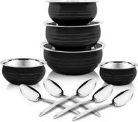 Classic Essentials Induction Bottom Cookware Set  (Stainless Steel, 10 - Piece)