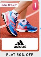 Adidas Titan Clarks & More Brands Flat 50% Off + Extra 10% Coupon Off On Some 