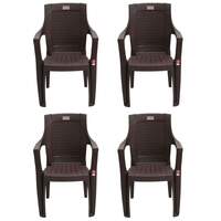 AVRO FURNITURE 7756 Plastic Chair Set Of 4 