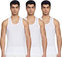 Rupa Frontline Men's Cotton Vest (Pack of 3) 
