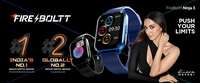 Fire-Boltt Ninja 3 1.83" Display Smartwatch Full Touch with 100+ Sports Modes with IP68, Sp02 Tracking, Over 100 Cloud Based Watch Faces 