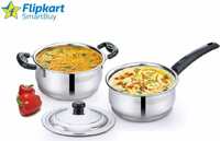 min 70% off Top Brands Cookware sets Milton, Prestige ,Butterfly 