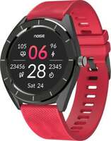 NoiseFit NoiseFit Endure Smartwatch  (Red Strap, Free Size)