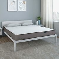 Doctor Dreams by Nilkamal Lite 5 King Size Memory Foam Dual Comfort Mattress, Black & White (78x72x5)