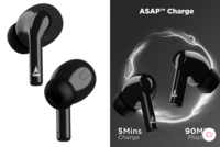 boAt Airdopes Black 163 M with ASAP Charge In the Ear Bluetooth Headset