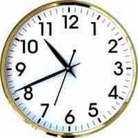 Grab basket Analogue wall  Clock with glass   standard  Good  Reviews 
