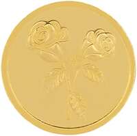 PC Jeweller 22k (916) Yellow Gold Rose Coin