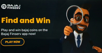 Bajaj Finserv : Earn 50 Bajaj Coins by playing Find and Win game