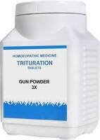 Bakson's Homoeopathy Gun Powder 3X Tablets  (1800 Units) Useful in Skin conditions , boils ,infections etc  

