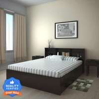 Flipkart Perfect Homes Opus Engineered Wood Queen Box Bed including 10% discount hdfc or kotak cc