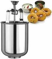 Stainless Steel Medu Vada Maker,Mendu WADA Maker, Medu vada Maker Machine for Perfectly Shaped & Crispy Medu Vada, Donut Maker with Stand, Medu vada Maker with Stand