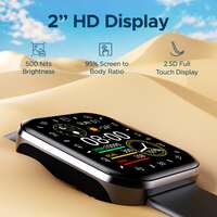 Ultima Connect Max Biggest 2" (5.08 cm) HD Display Smartwatch, BT Calling, Vibrations and DND Mode, 100+ Sports Mode