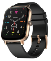 NOISE ColorFit Icon Buzz Bluetooth Calling Smart Watch with Voice Assistance-Midnight Gold