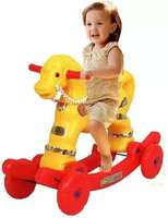 Myhoodwink Multicolor horse Rideons & Wagons Non Battery Operated Ride On Rideons & Wagons Non Battery Operated Ride On  (Multicolor)