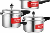 Butterfly Aluminium Pressure Cooker 2,3,5 L capacity 2 L, 3 L, 5 L Pressure Cooker on Flipkart

