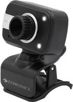 ZEBRONICS Crystal Clear Webcam  (Black)