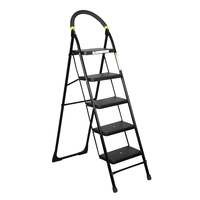 Asian Paints TruCare Home Ladder, Foldable with 5 Steps (5 Steps, Black)